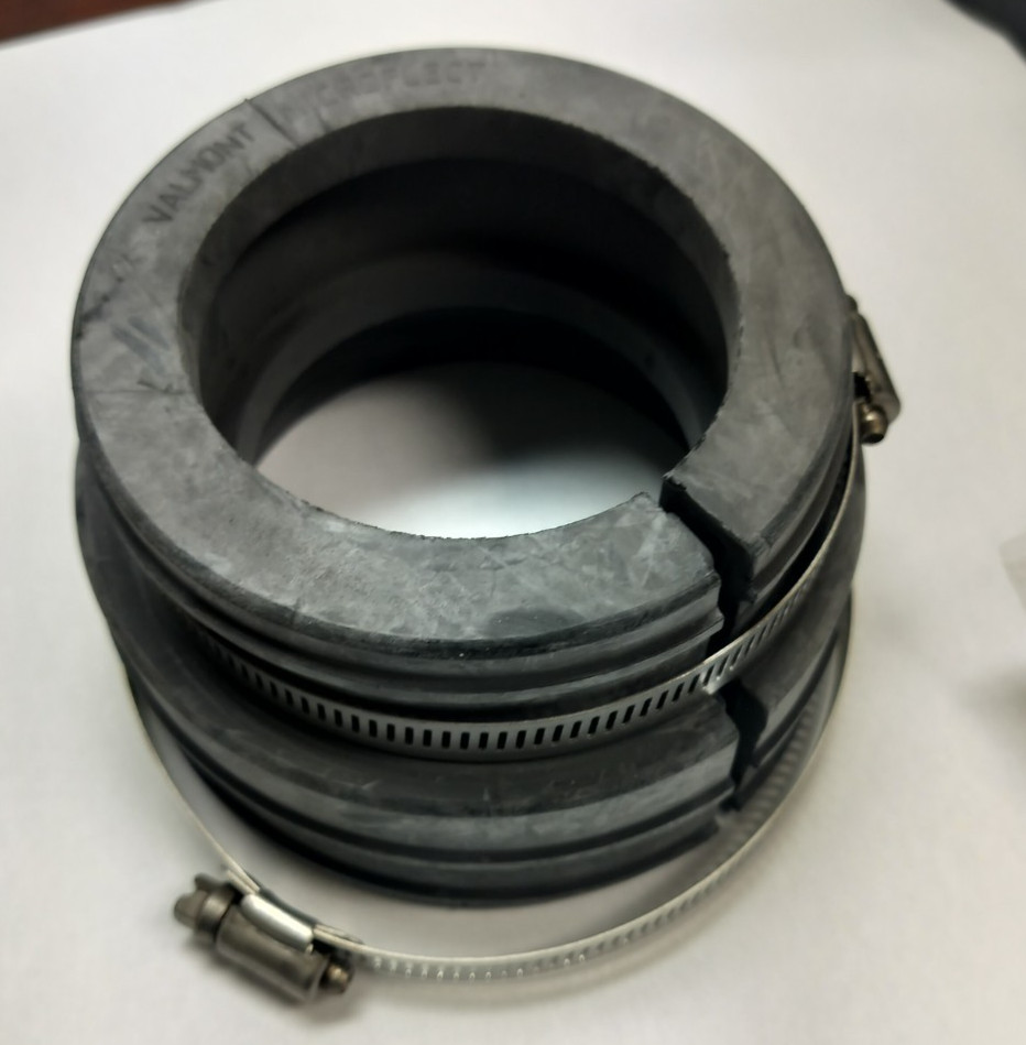 4" Boot assembly for 1/2" coax