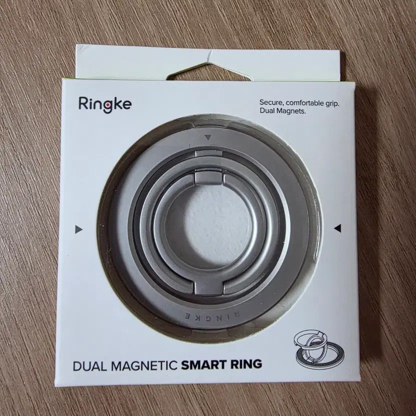 Linke Dual Magnetic Smart Ring, Grip Ring, Finger Ring, Includes Box