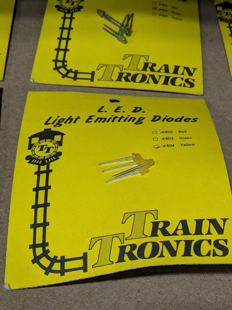 Vintage Train Tronics - Multi-Scale - #403/404 - LED Assortment - NOS