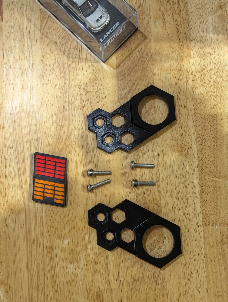 Radiator Stay Bracket - Mitsubishi Evolution 4 5 6 CP9A CN9A - Multiple Colors