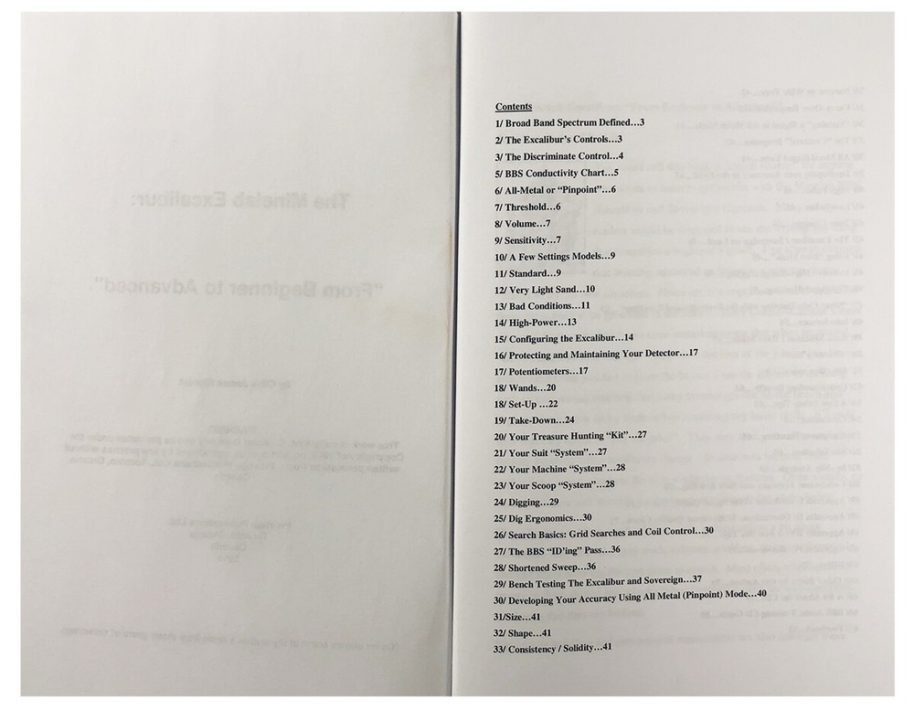 The Minelab Excalibur: From Beginner to Advanced (Includes the Audio CD: “Learni