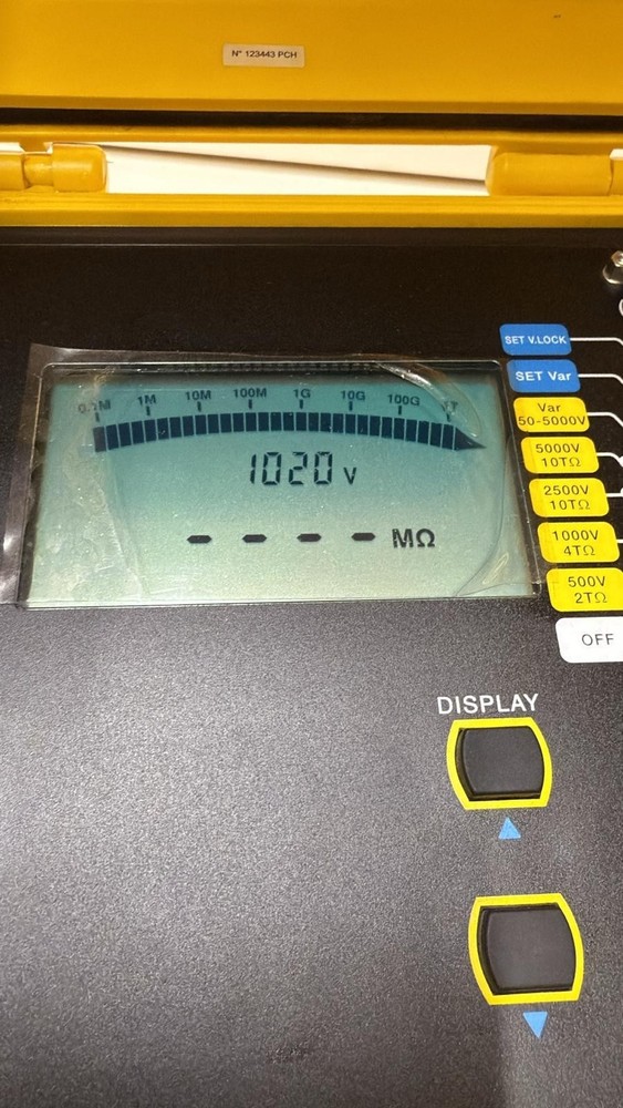 CHAUVIN ARNOUX CA 6505 MEGOHMMETRE FAST SHIPPING