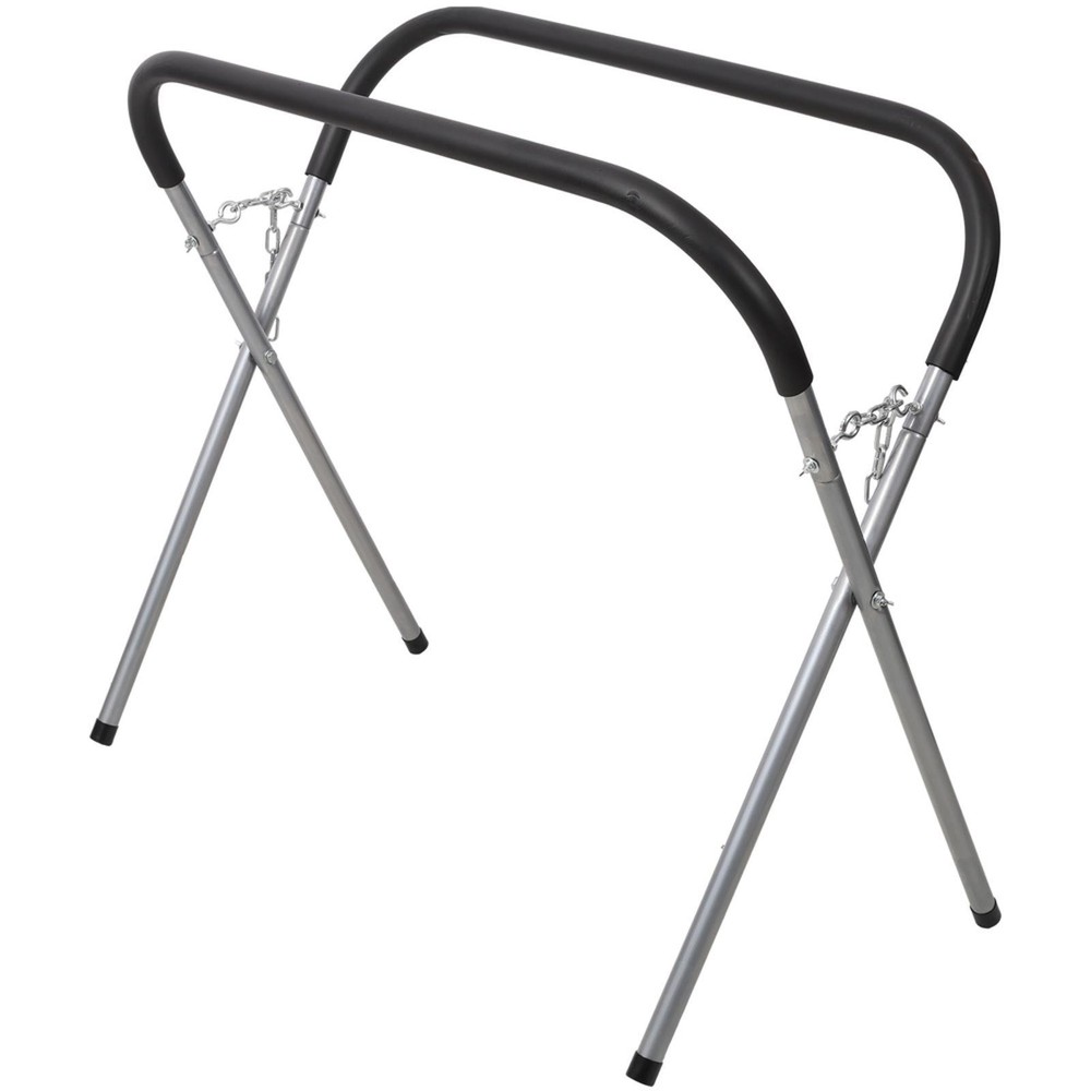 -Duty Folding Work Stand – 750 lb Capacity, Adjustable Height for