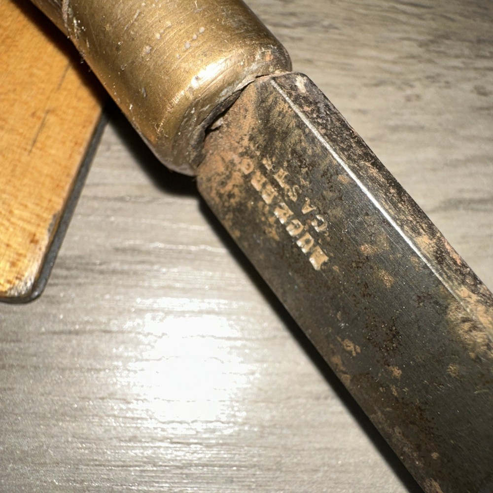 Buch Brothers Bevel Edge Wood Chisel Tool Wood Handle
