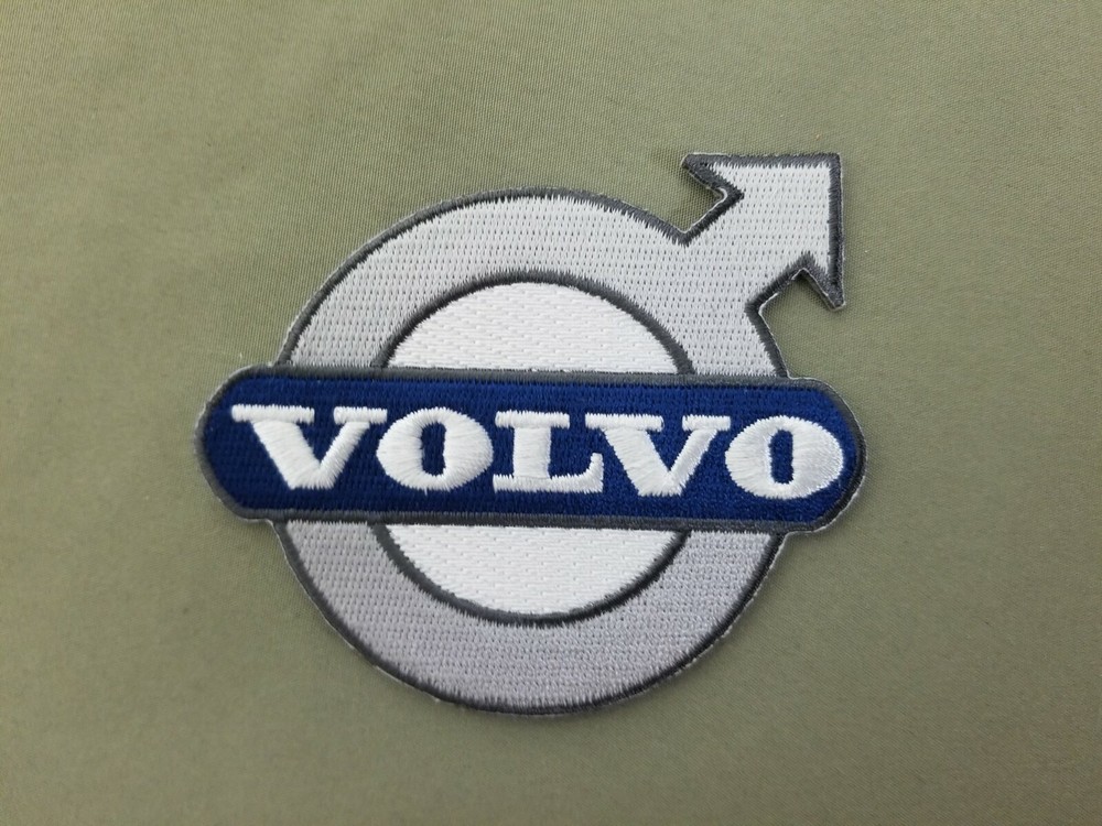 Volvo Embroidered Iron On Automotive Patch.