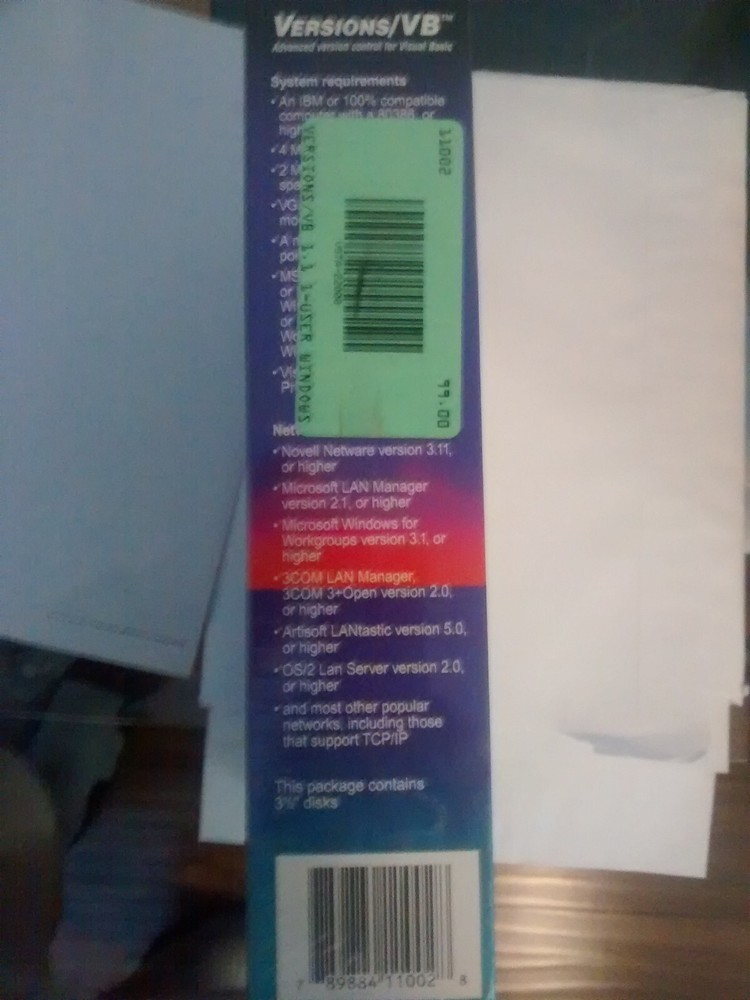 starbase VB versions software **NEW** advanced version control visual basic