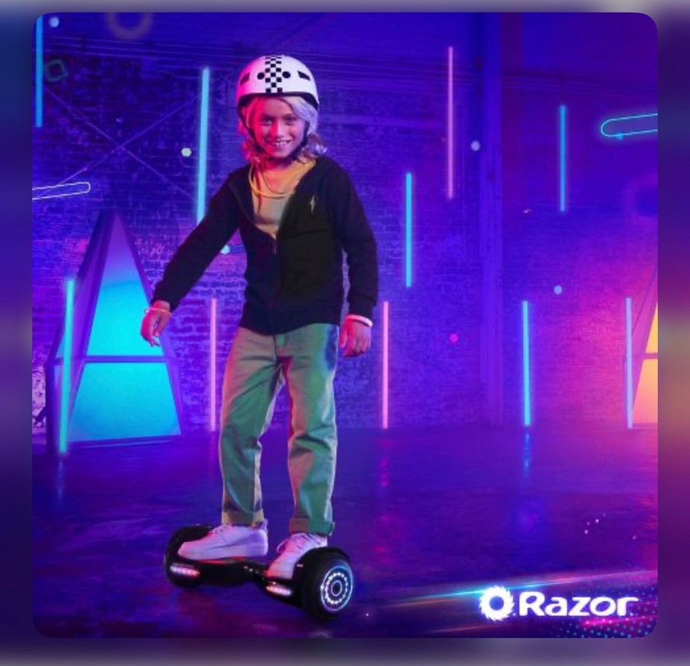Razor Hovertrax Lux - Black/Red