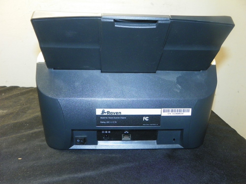 Raven Scanner Original Gen 1 Touchscreen Document Scanner - Powers Up & Untested