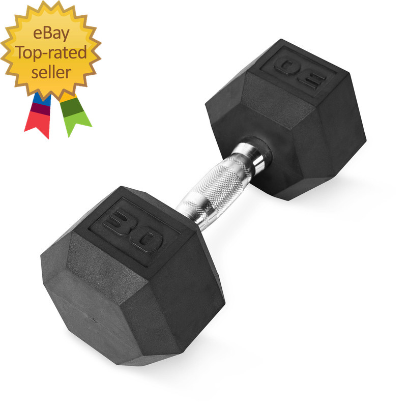 300Lb Rubber Hex Dumbbell Set