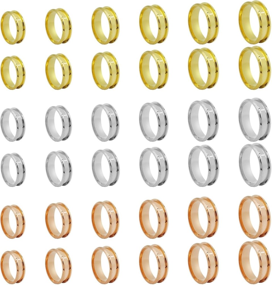Core Ring Blanks for Jewelry Making - 6 Sizes