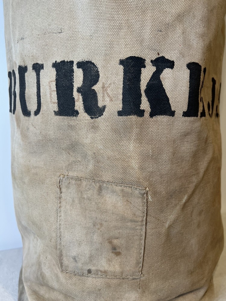 Vintage Military Canvas Duffle Bag