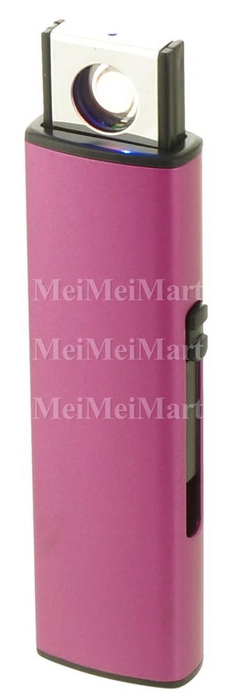 2 Pack USB Rechargeable Windproof Flameless Electric Coil Lighter 06