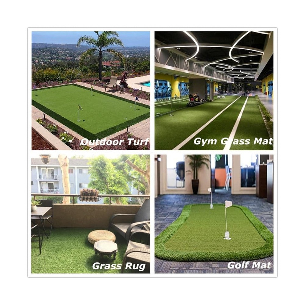 Golf Putting Green Turf (0.47" Custom Size) Multi-use Artificial Grass Carpet...