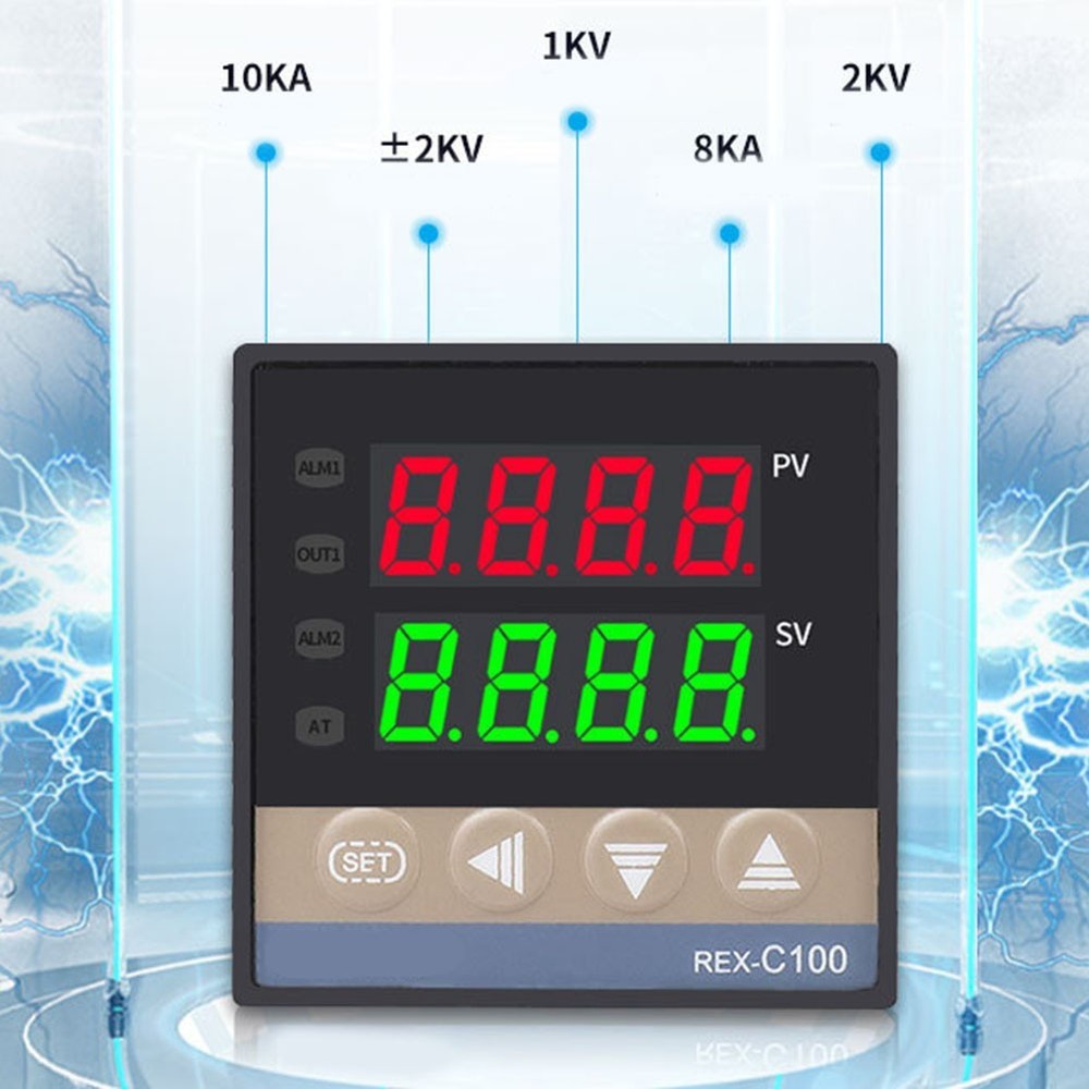 Efficient REXC100 M*DN Intelligent Temperature Controller Relay Output