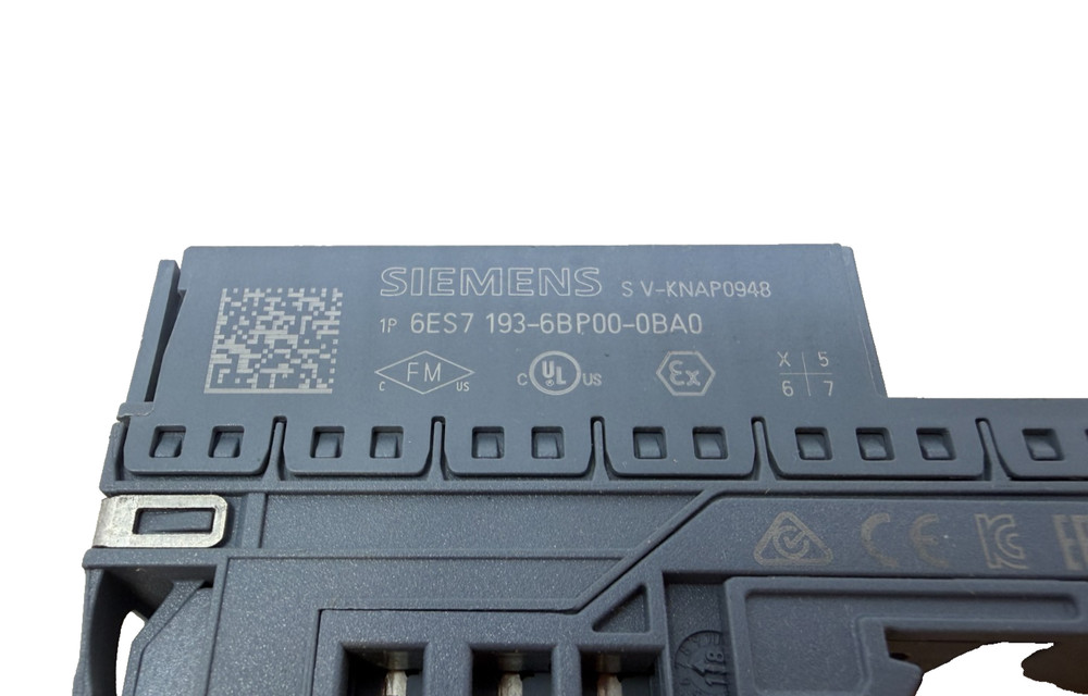 Siemens 6ES7 193-6BP00-0BA0 Base Unit