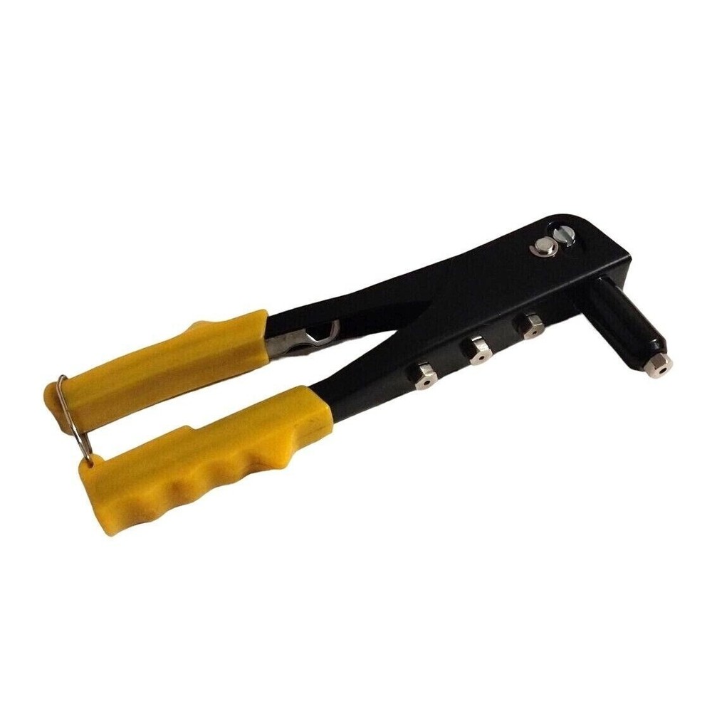 Heavy-Duty Hand Rivet Gun With Yellow Handle