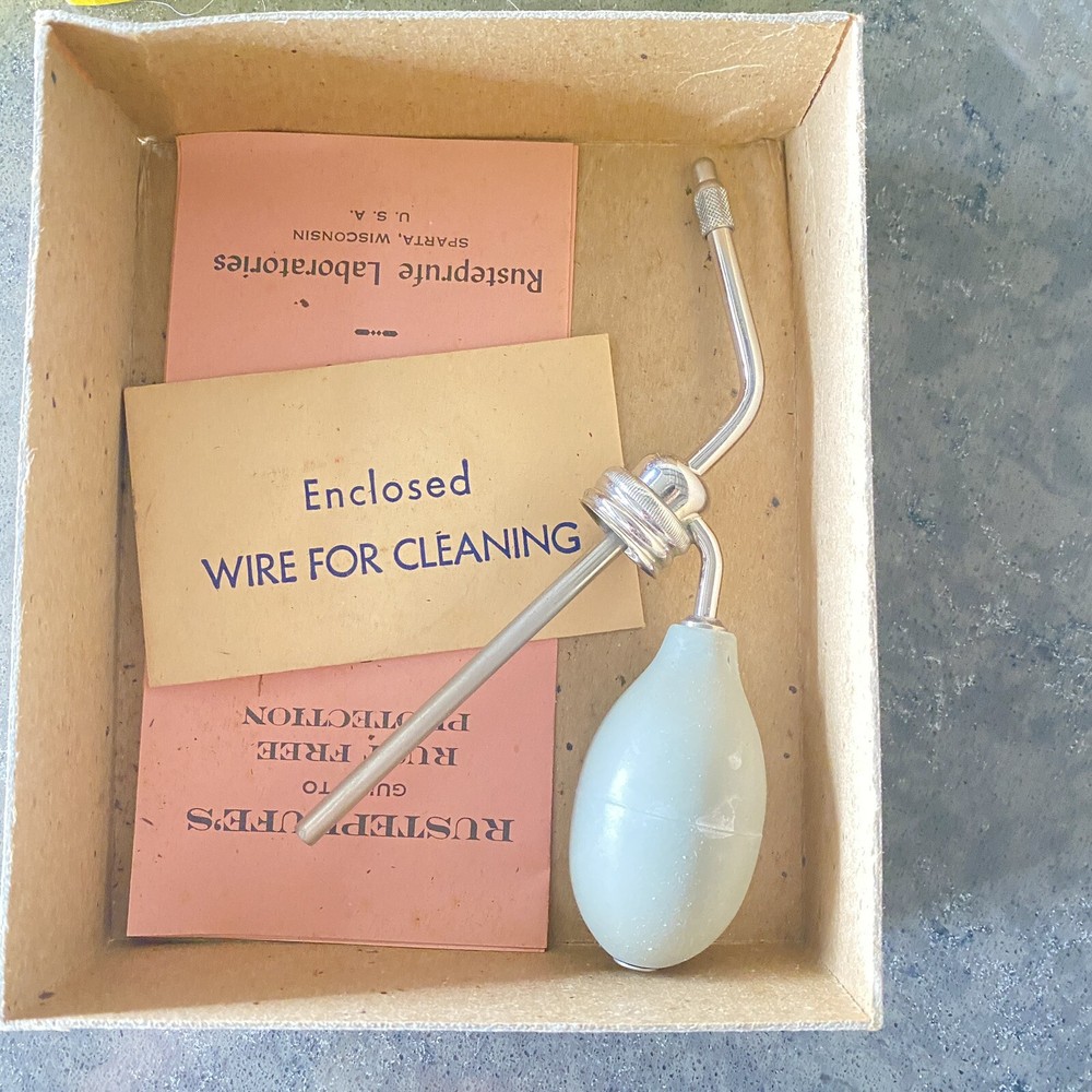 NEW OLD STOCK Rusteprufe Applicator Vaporizer Rusteprufe Laboratories Rust Proof