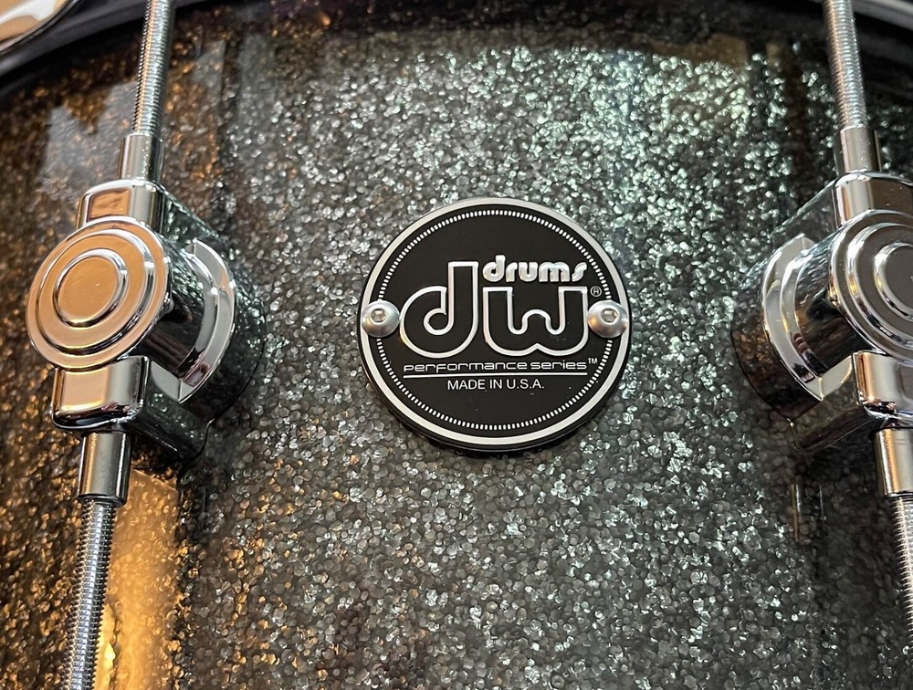 DW Performance Series 14 x 6.5 Snare Drum Pewter Sparkle