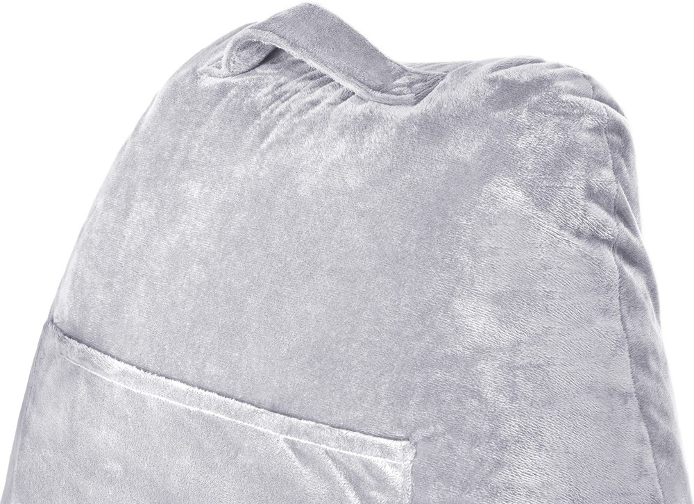 Husband Pillow Light Grey, Original Reading in Standard+, Grey