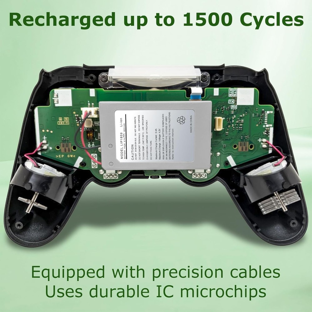 PS3 Wireless Controller Battery Pack: 2 Rechargeable 1800mAh Batteries & Tools