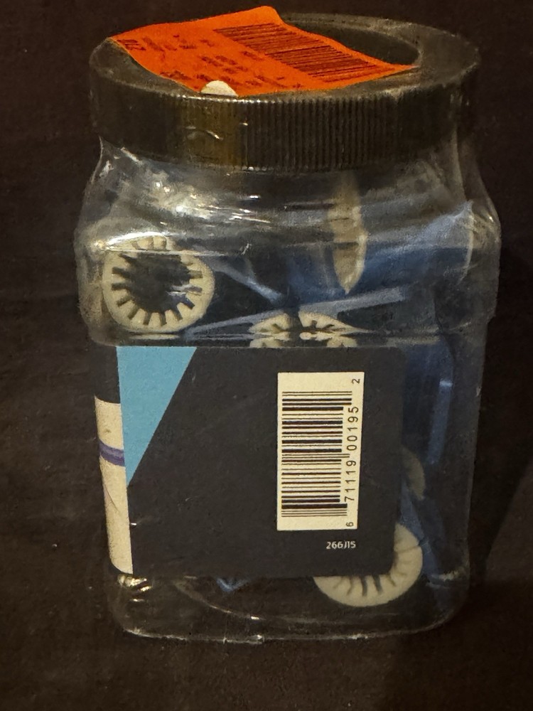 (15-Pk) HoldRite Silencer Clamp Plastic 1/2" 266J15