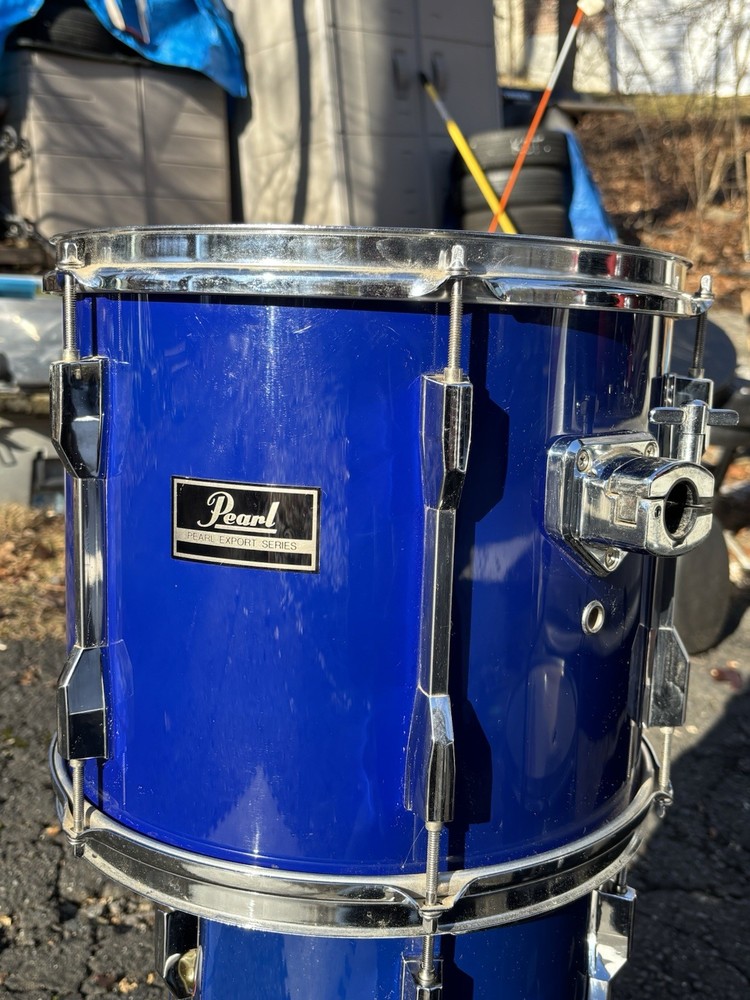 Pearl Export Blue 12” Tom Drum II