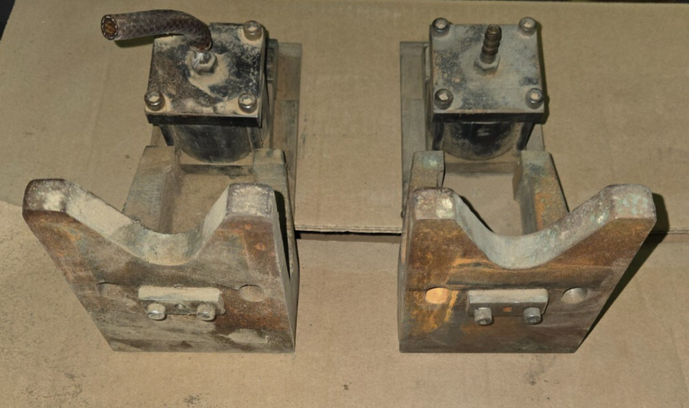 Diacro VT36 work clamps (pair) Modified. See photos