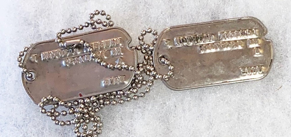 Clifton Lambert Dog Tag Set