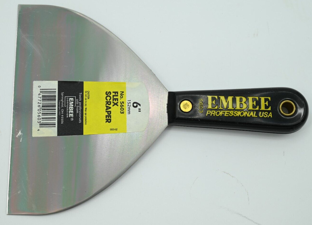 EMBEE Professional Flex Scraper 6" No 5603