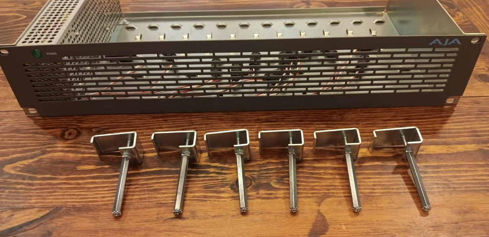 AJA DRM Rackmount Frame with 6x Mini Converter Mounting Brackets