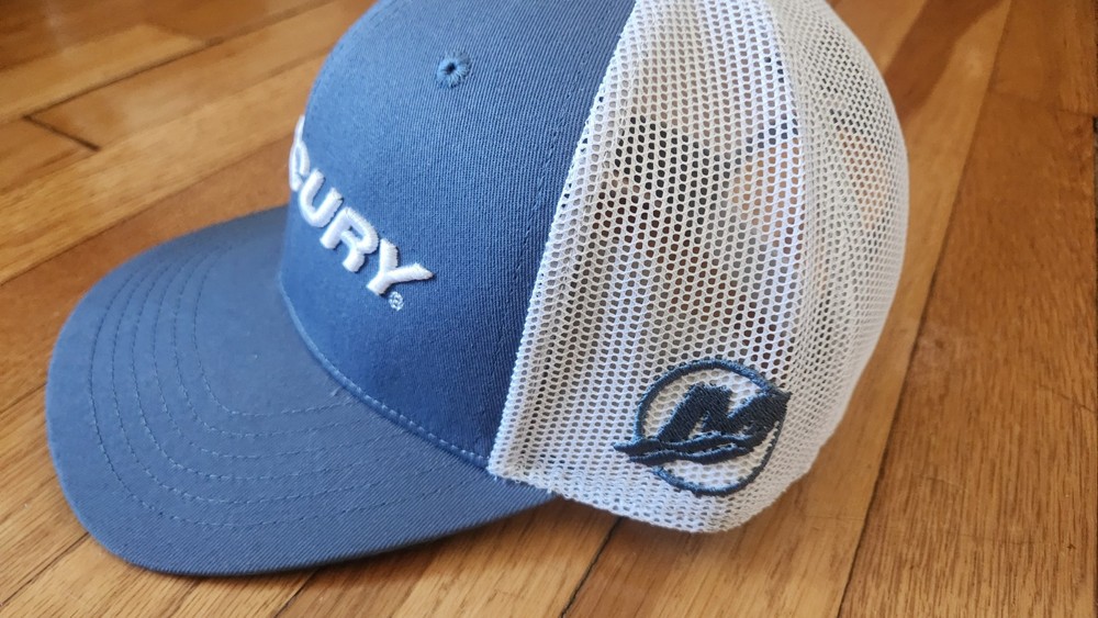 New Authentic Mercury Marine Embroidered Adjustable Hat