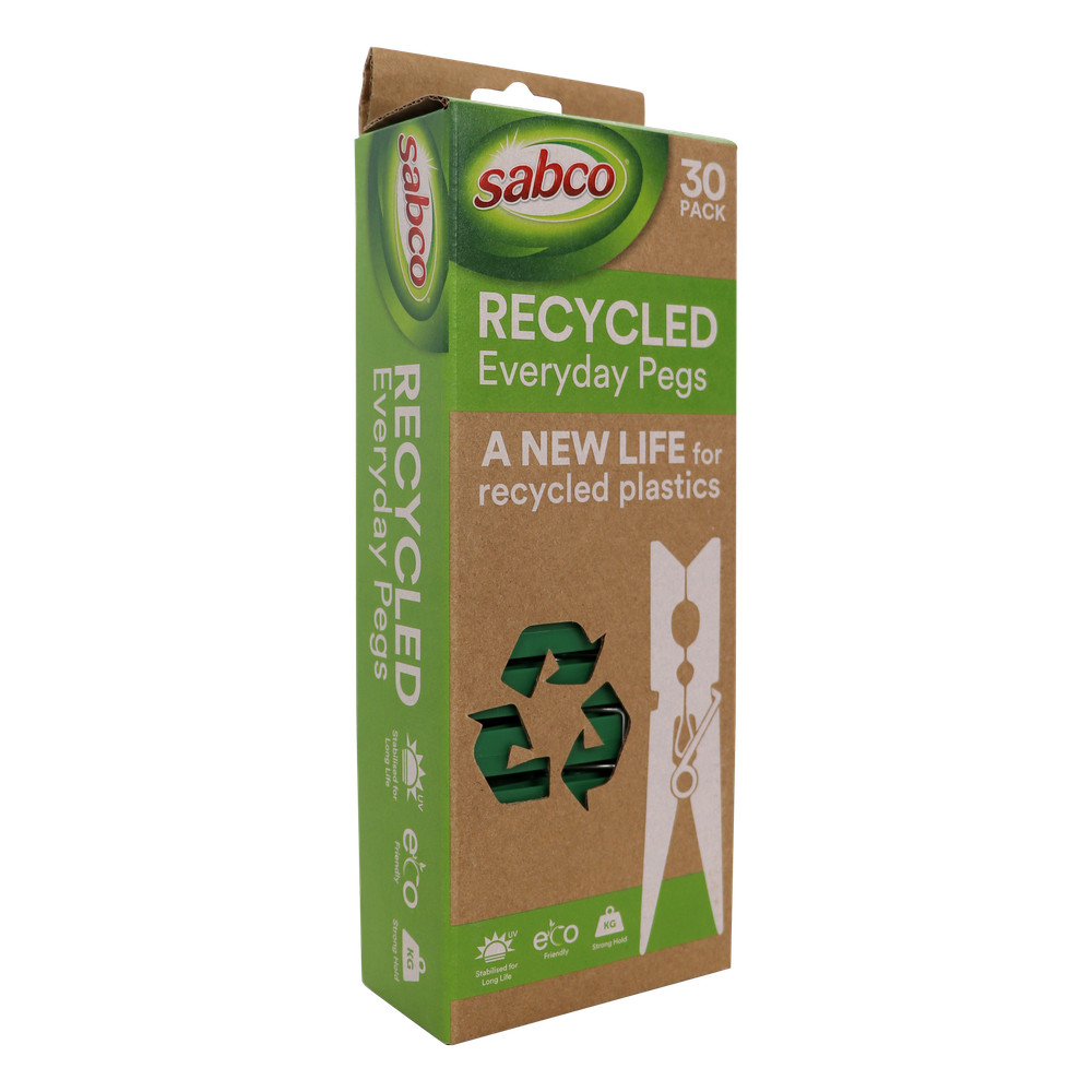 3x Sabco Everyday Pegs - 30 Pack