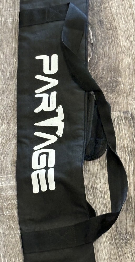 Partage Hockey Stick Bag / Case Black Polyester with Strap Pre-owned