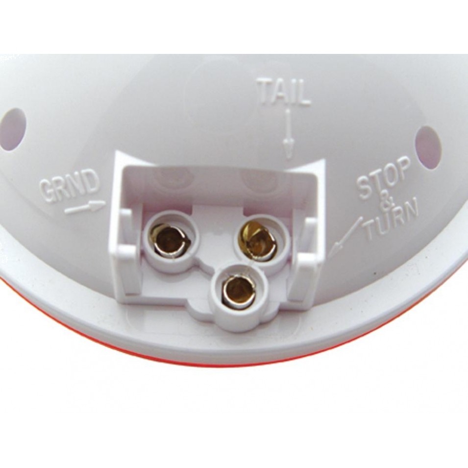 4" Stop, Turn & Tail Light - Red Lens