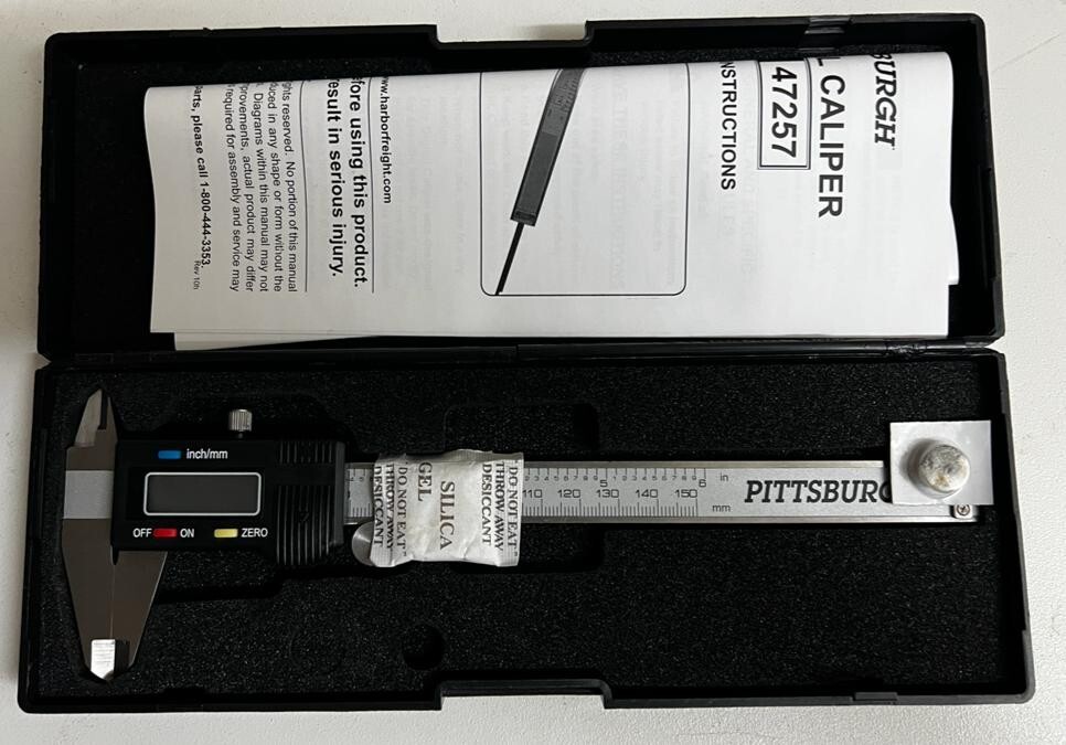 Pittsburgh Vernier Caliper