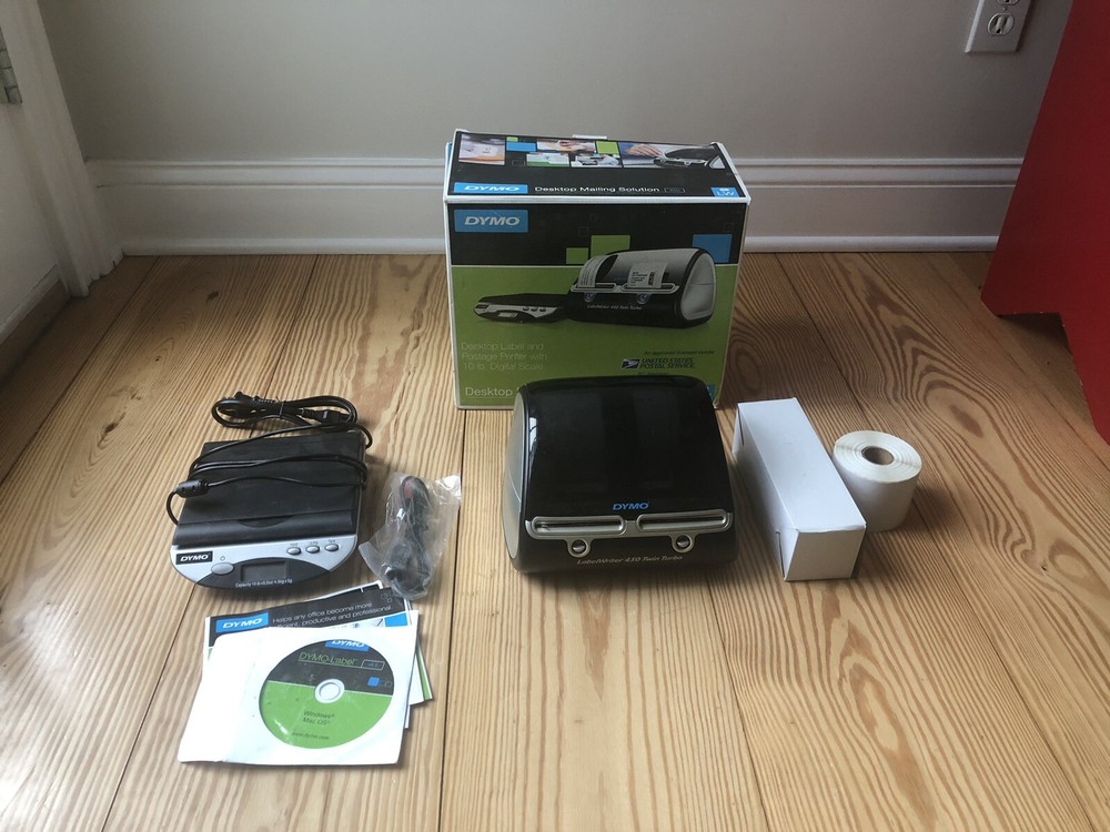 Dymo 1757660 DeskTop Mailing Solution Label And Postage Printer Digital Scale