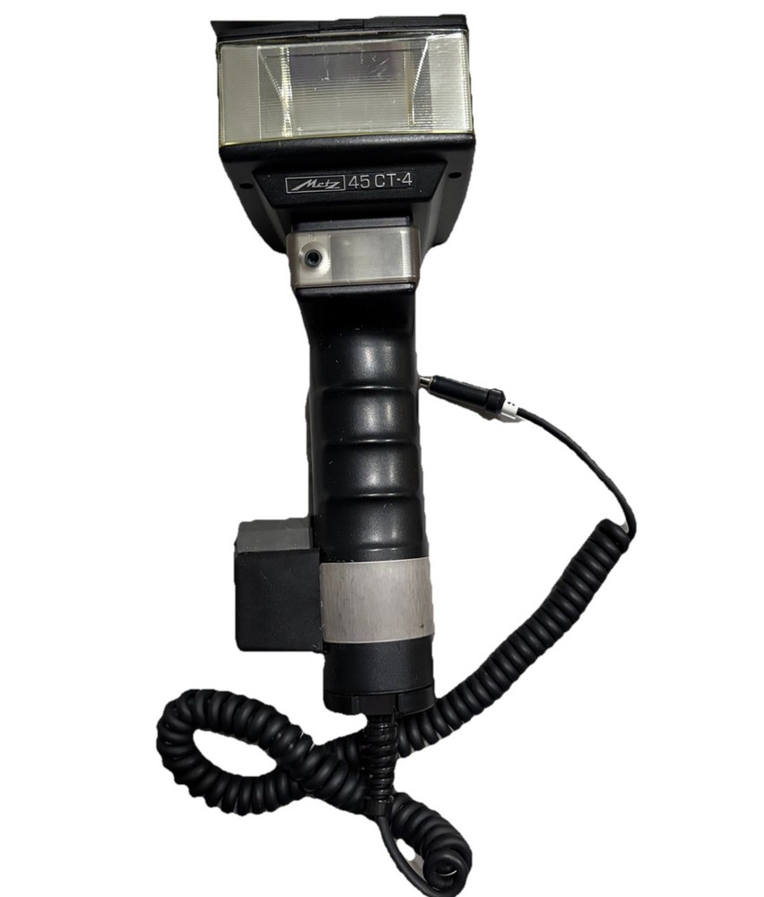 Metz Mecablitz 45 CT-1 Handle Mount Flash  - Untested