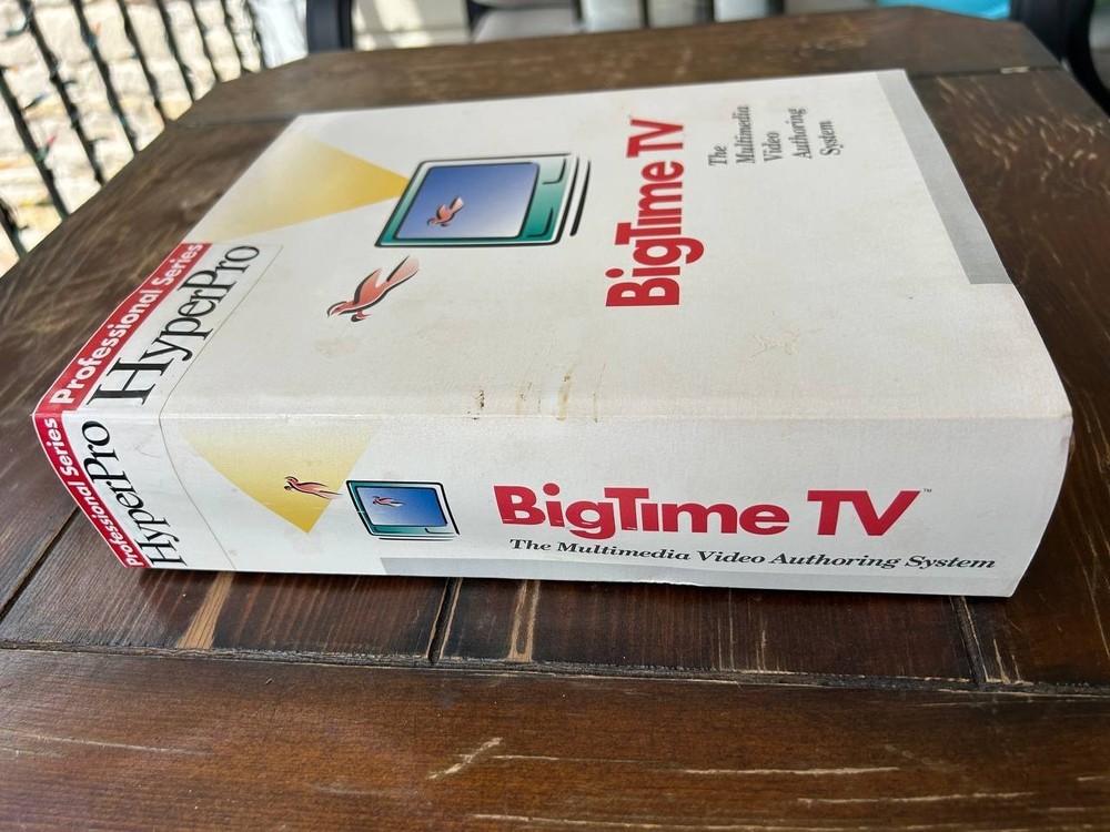 Vintage HyperPro BigTime TV. Multimedia Video Authoring System