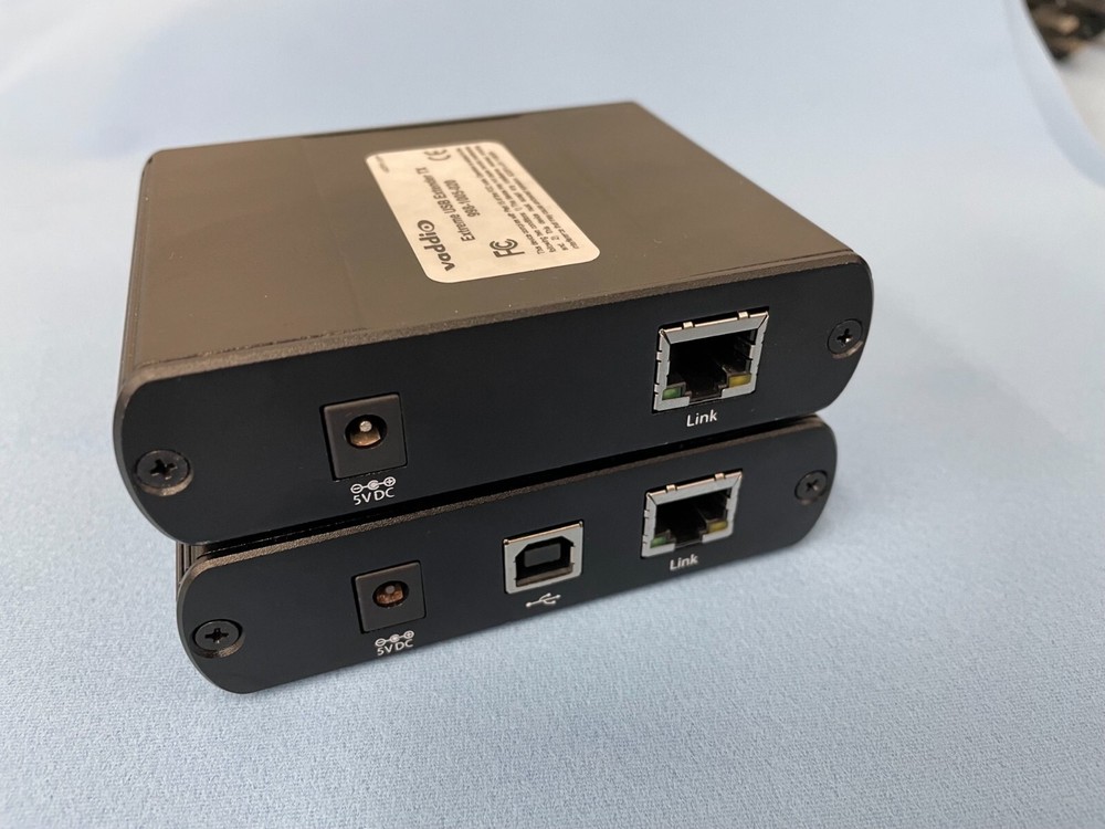 Vaddio Extreme USB 2.0 Extender/Extension Transmitter TX & Receiver RX System w/