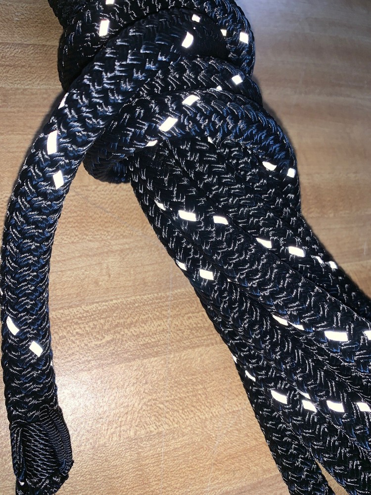 1/2” Custom Double Braid~Yacht Braid Polyester Dock Line .15 ft LOA. US Made