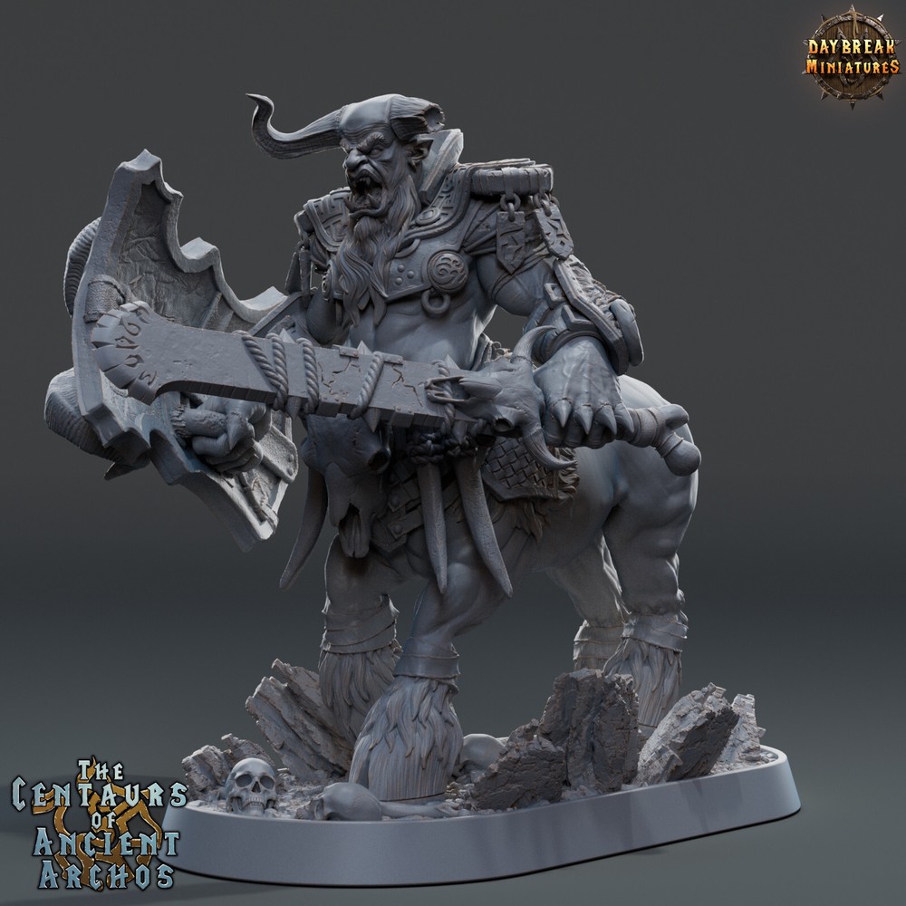 Centaur Warrior Stergus | DayBreak Miniatures |