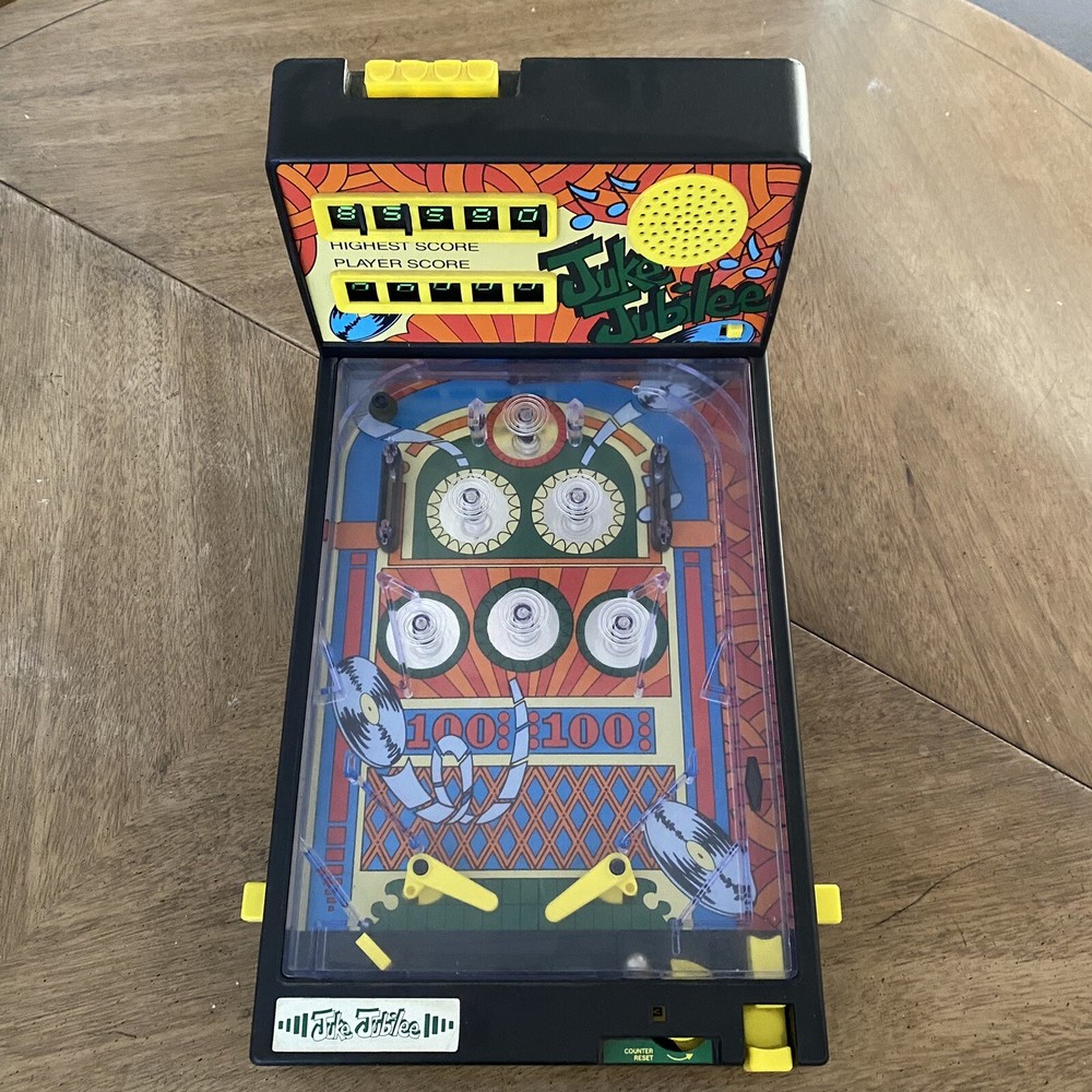 Vintage Juke Jubilee Table Top Pinball Machine Game