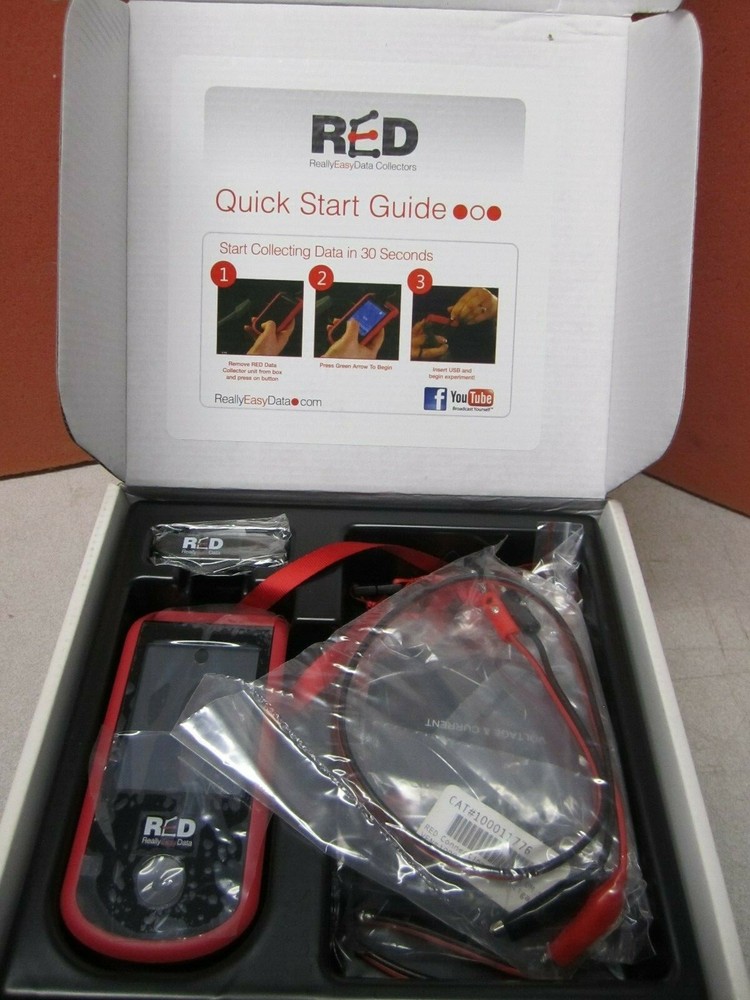 RED ReallyEasyData Collectors, New open box