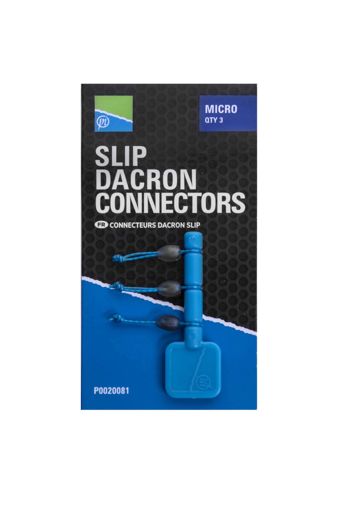 Preston Slip Dacron pole Connectors - All Sizes