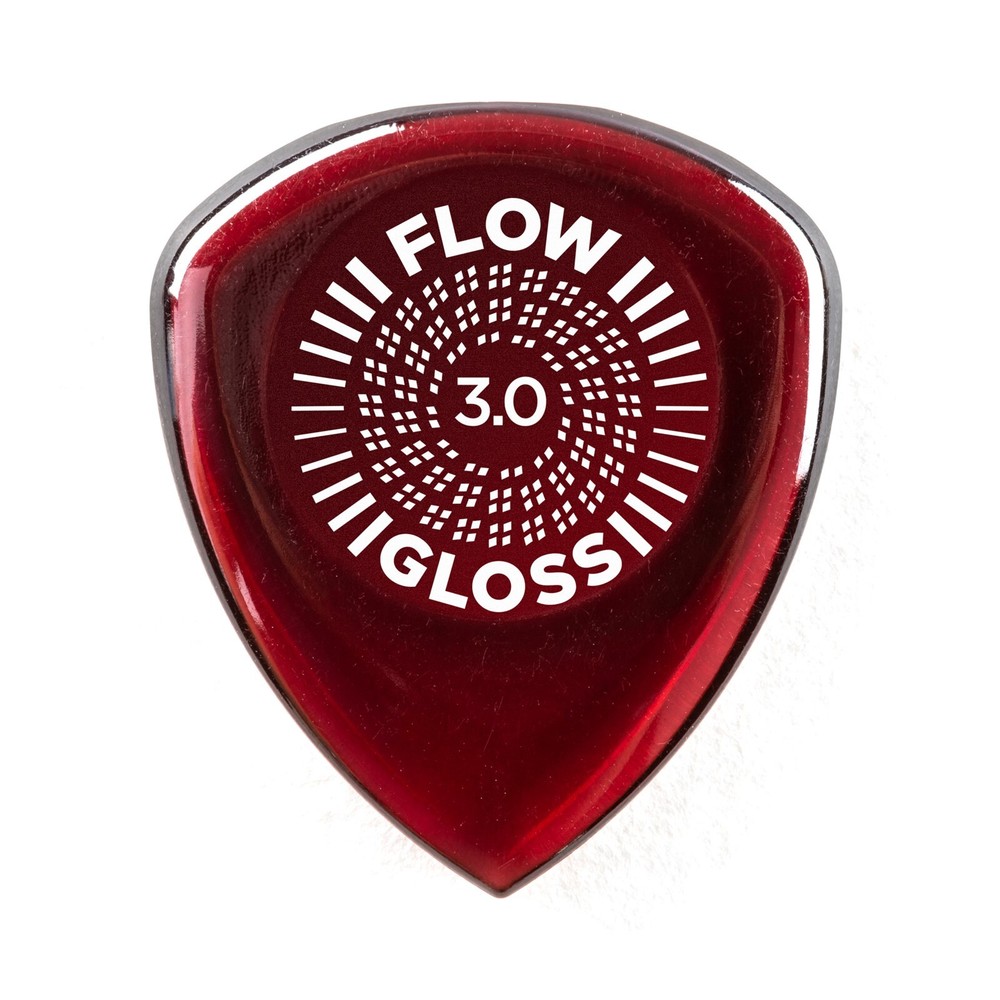 Dunlop Guitar Picks FLOW Gloss 12 Pack Ultex 3.0mm