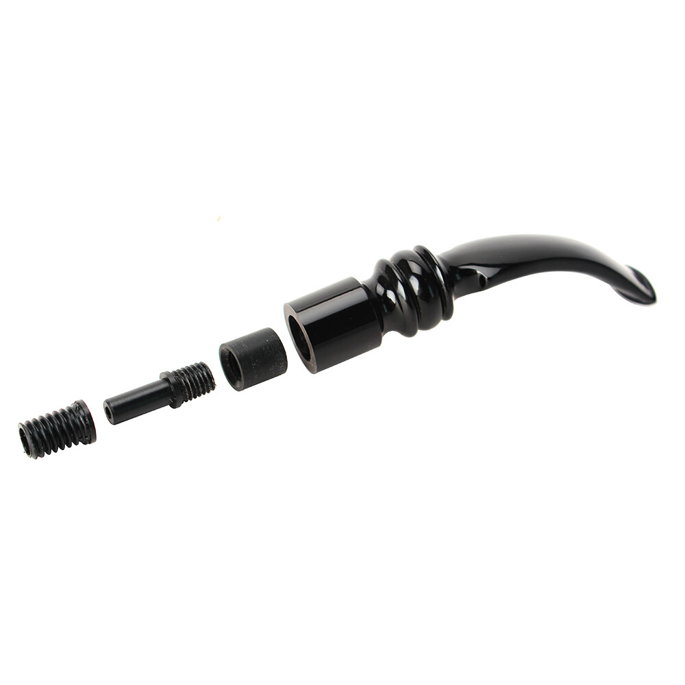 Pipe Screw Replacement For Meerschaum Pipe Old Pipe Tenon + Stem Black