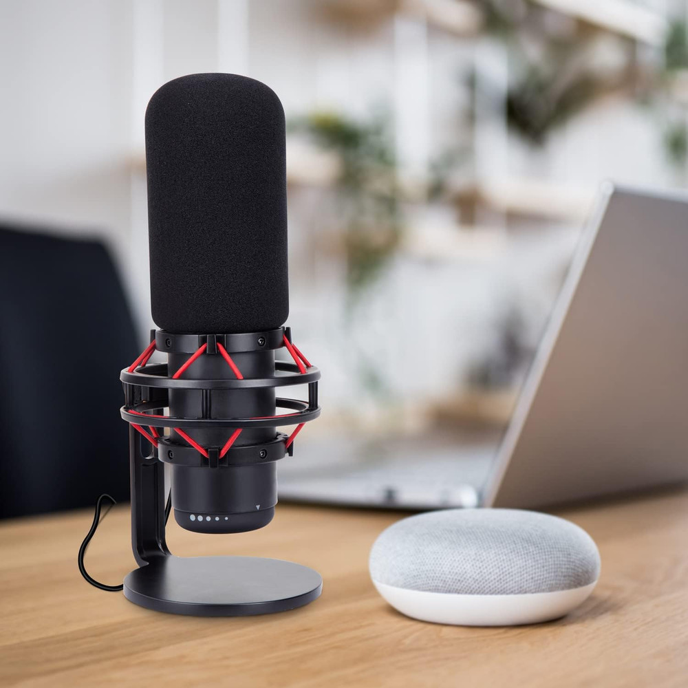 Hyperx Quadcast Windscreen - Microphone Foam Covers Pop Filter Compatible with H