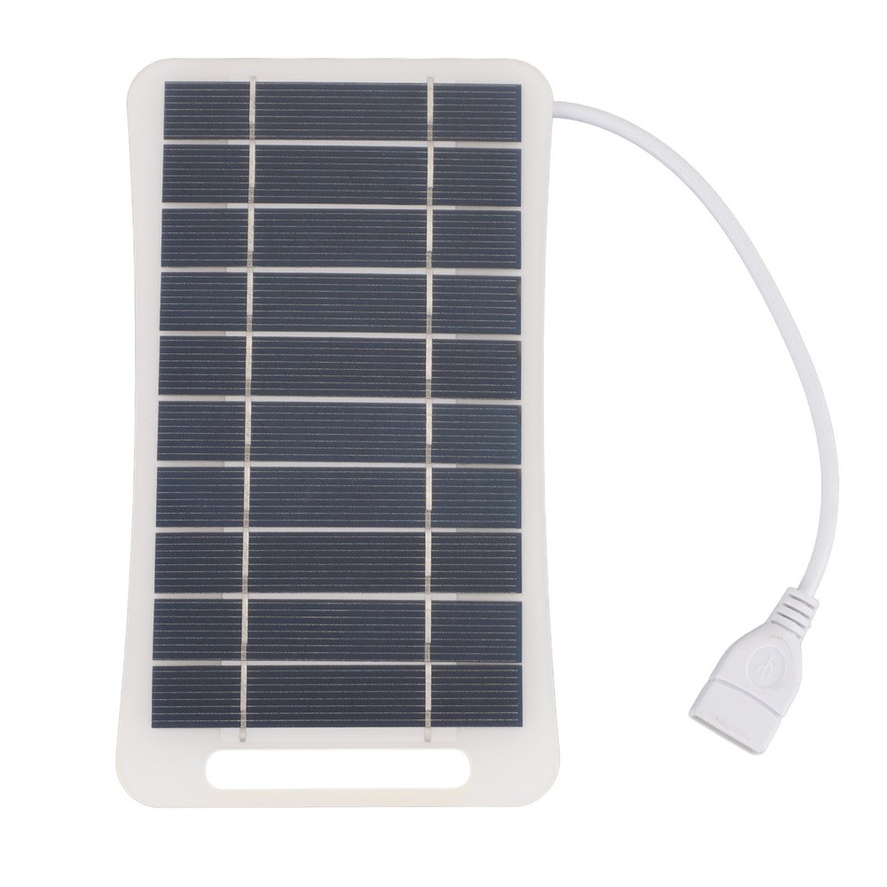 5W High Efficiency USB Solar Panel Charger For Outdoor Camping Trending