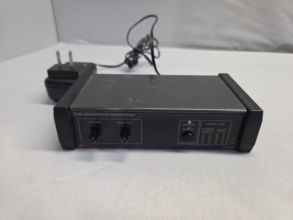 Microphone Preamp Dual Channel - RDL Ex-mpa2
