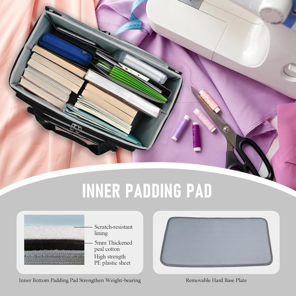 Rolling Bag with Detachable Dolly Multifunctional Rolling Briefcase Wheeled Bag